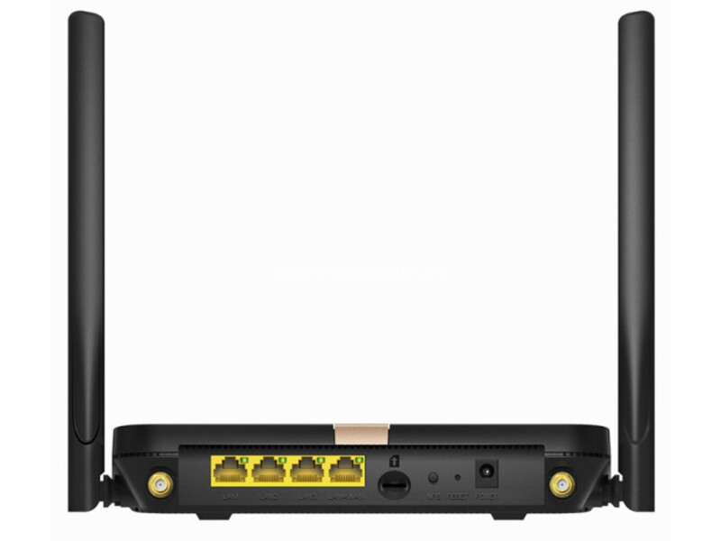 Cudy LT500D 4G LTE AC1200 Dual Band MESH Wi-Fi Router CPE 4+5Ghz, 1W/4L 10/100, 4x Antena detachable