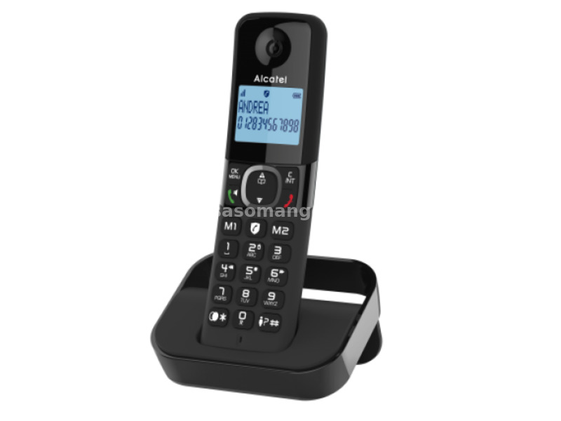 Fiksni bezicni telefon ALCATEL F860,100kontakta, SMART CALL BLOCK / SRPSKI
