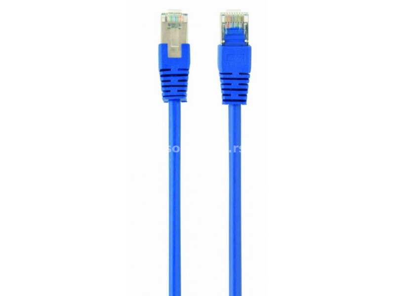 PP22-2M/B Gembird Mrezni kabl FTP Cat5e Patch cord, 2m blue