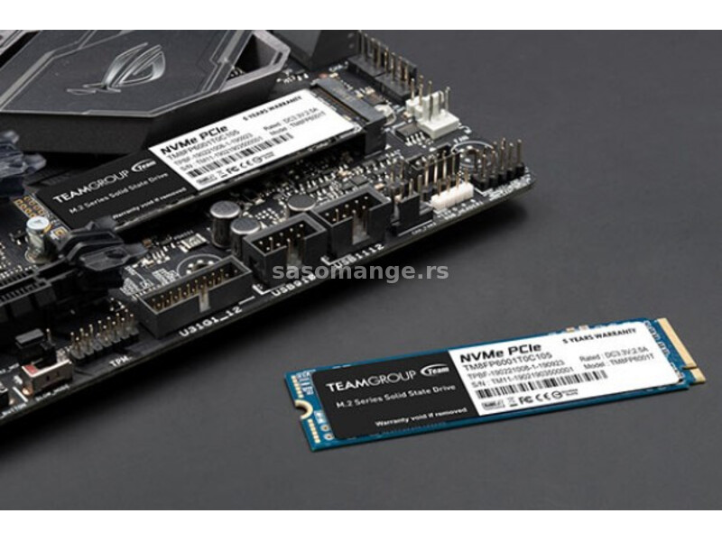 TeamGroup M.2 2280 512GB MP33 SSD PCIe Gen3 x4, NVM Express, 1700/1400MB/s TM8FP6512G0C101