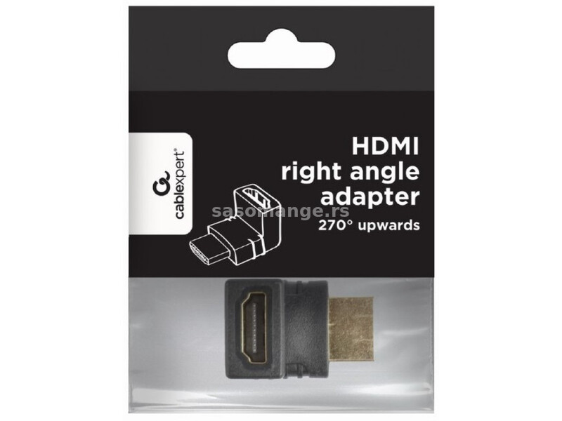 A-HDMI270-FML Gembird HDMI desni ugao adapter, 270 navise.