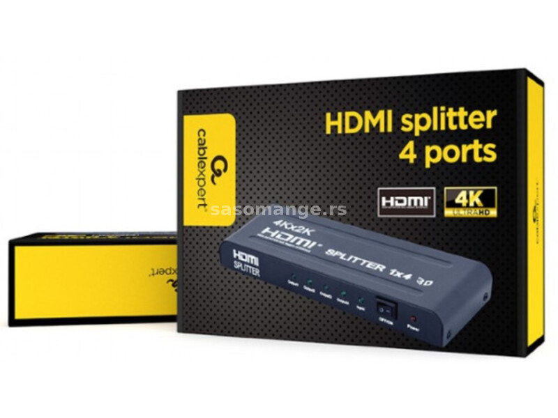 DSP-4PH4-02 Gembird HDMI spliter aktivni 1 na 4 port-a