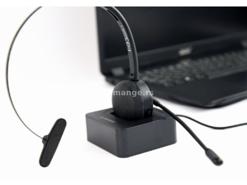 BTHS-M-01 Gembird Bluetooth slušalice za Call centar, mono, crne