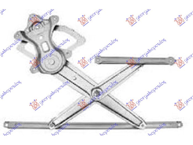 PODIZAC PREDNJEG PROZORA ELEKTRICNI (BEZ MOTORA) 2/4 VRATA MITSUBISHI P/U L200 19-