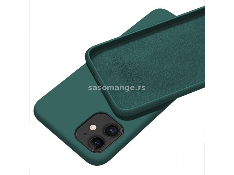 MCTK5-SAMSUNG S23 Ultra * Futrola Soft Silicone Dark Green (179.)