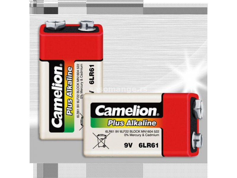 Baterija Camelion 6LR61 9V super alkalna