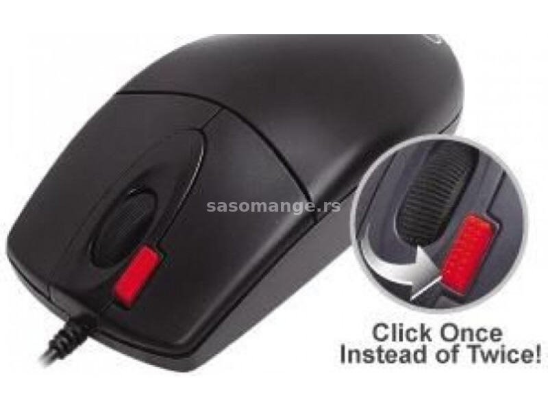 A4Tech A4-OP-620D-USBOpticki mis 2xClick 1000Dpi Black USB