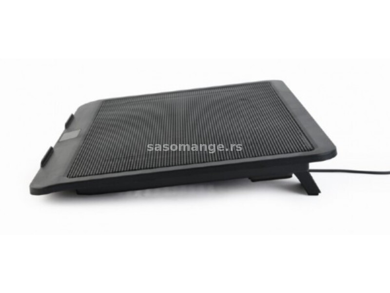 NBS-1F15-04 Gembird hladnjak za laptop, 15.6" 120mm Fan, USB, 330x250mm, Ergo Stand