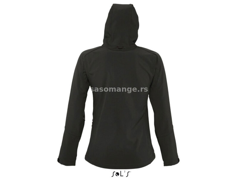 Sols Ženska Softshell jakna sa kapuljačom Replay Black veličina XXL 46802