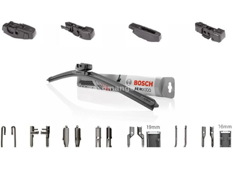 Brisaci Bosch VW Golf 6 2008-2013