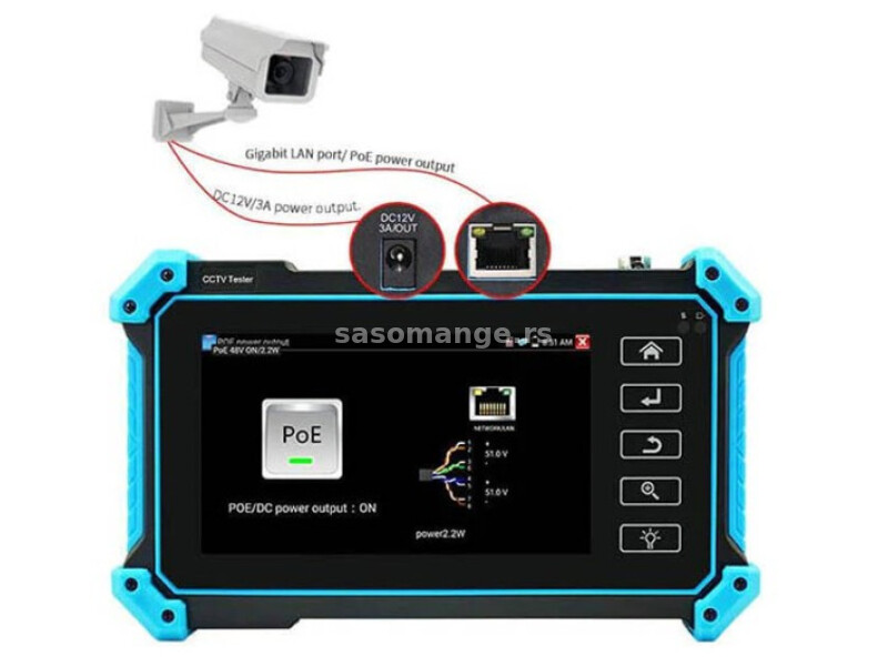 NOYAFA NF-IPC715 CCTV TESTER kamera