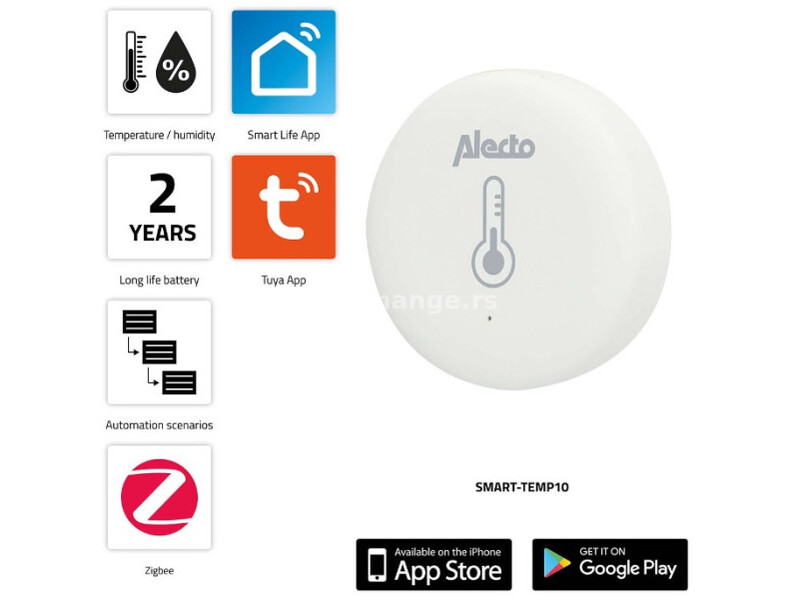 SMART-TEMP10 Smart Zigbee senzor temperature i vlažnosti