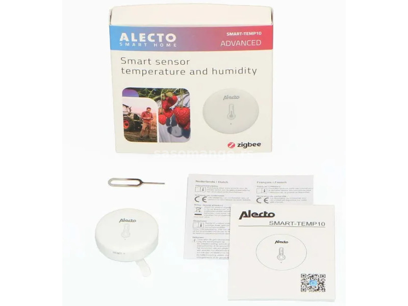 Alecto SMART-TEMP10 Smart Zigbee senzor temperature i vlažnosti