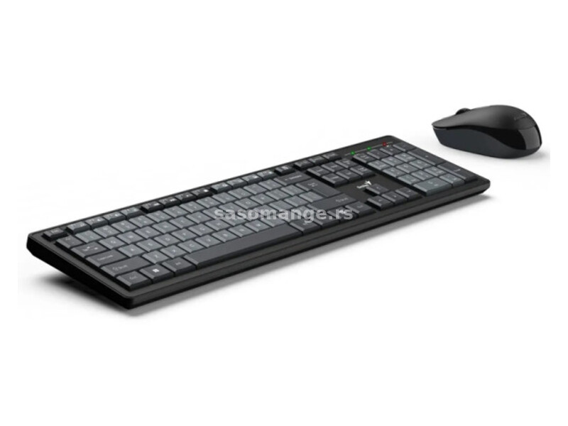 GENIUS Smart KM-8200 Wireless USB YU crna tastatura + miš