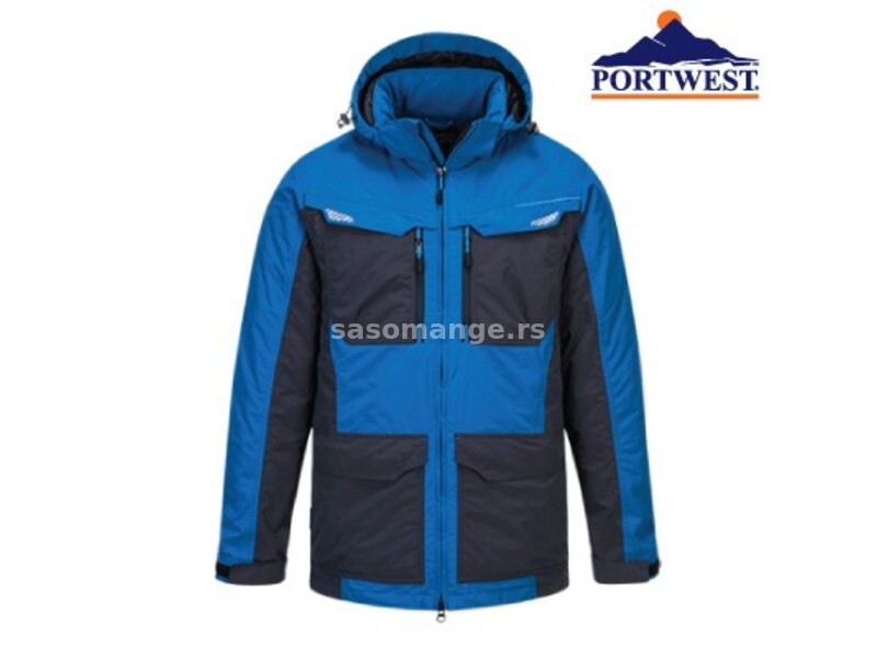 Portwest zimska jakna - plava-teget WX3 - T740
