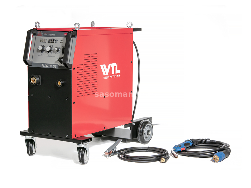 WTL aparat za varenje MIG 315i, 315A, 400V sa kolicom - CO2 MIG MAG