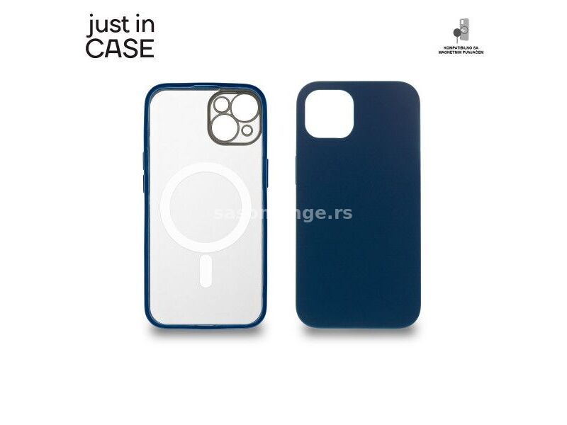 JUST IN CASE 2u1 Extra case MIX Magnetic iPhone 13/ teget