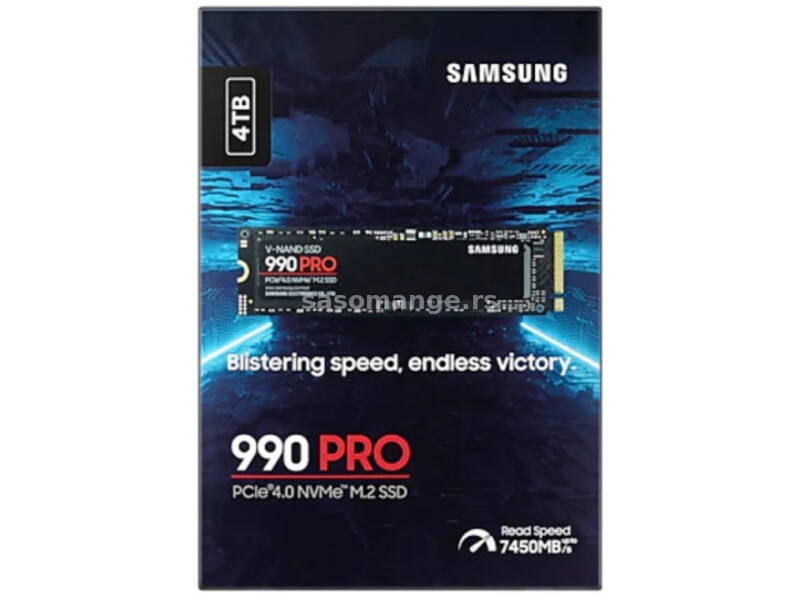 SAMSUNG 4TB M.2 NVMe MZ-V9P4T0BW 990 Pro Series SSD