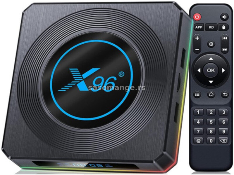 GMB-X96 X4 4/64GB smart TV box S905X4 quad, Mali-G31MP 8K, 1000M KODI Android 11.0