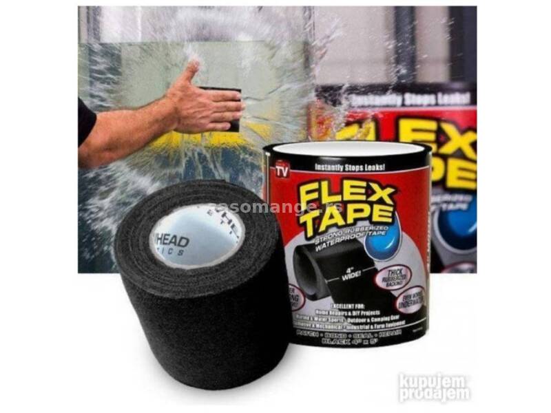 Vodootporna traka Flex Tape jaka flexibilna