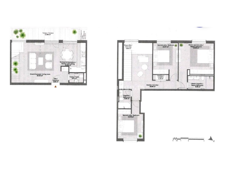 BW SIMFONIJA 1 PENTHAUS DUPLEX,PERFEKTAN