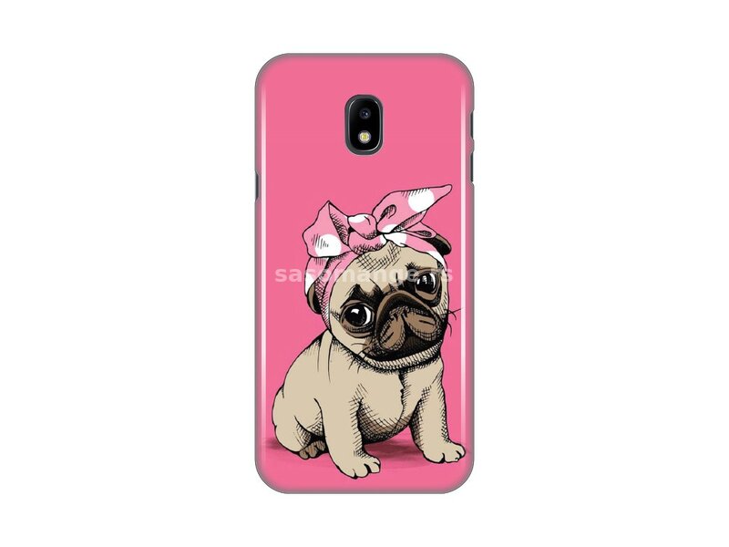 Futrola za Samsung J3 (2017) leđa Print silikon-pink kuče