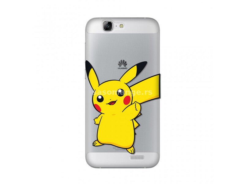Futrola za Huawei Ascend G7 leđa Print skin - Pokemon Pikaču
