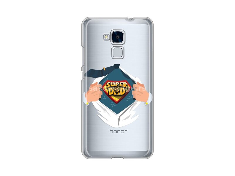 Futrola za Huawei Honor 5C/7 lite leđa Print skin-super tata