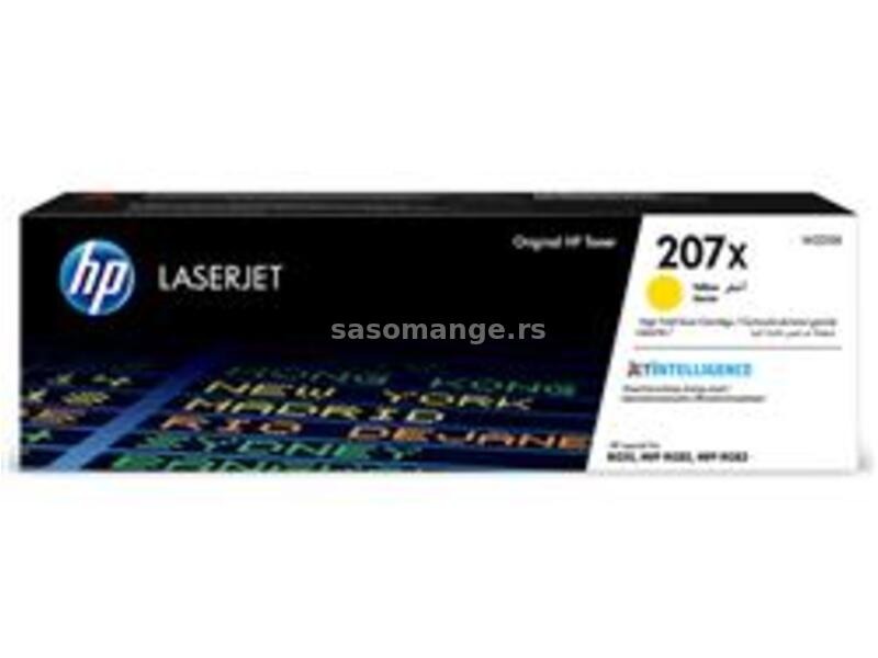 Toner HP 207X/žuta