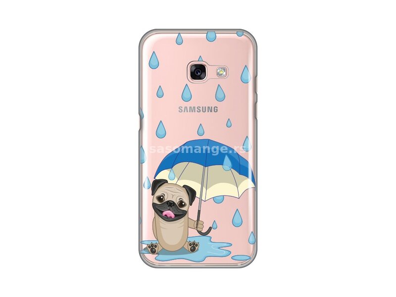Futrola za Samsung A5 (2017) leđa Print skin-kuče na kiši