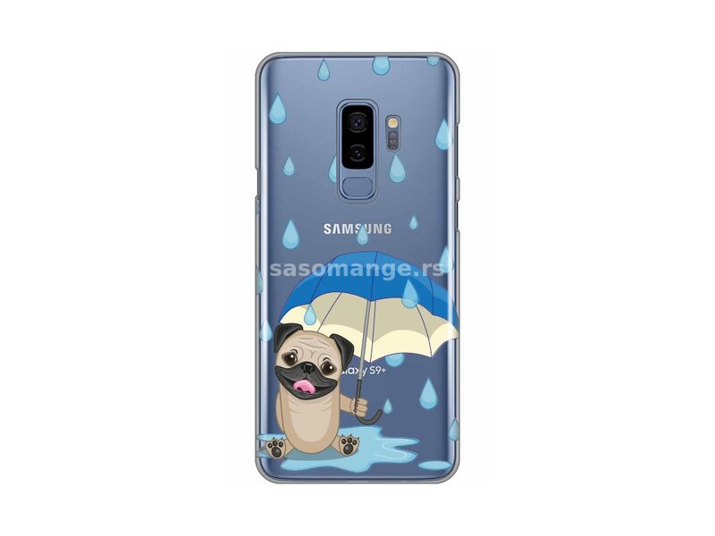 Futrola za Samsung S9 Plus leđa Print skin-kuče na kiši