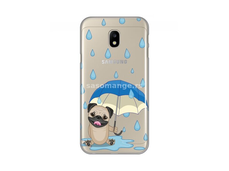Futrola za Samsung J3 (2017) leđa Print skin-kuče na kiši