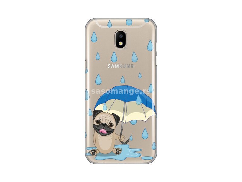 Futrola za Samsung J5 (2017) leđa Print skin-kuče na kiši