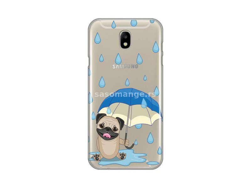 Futrola za Samsung J7 (2017) leđa Print skin-kuče na kiši