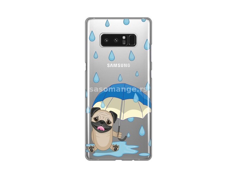 Futrola za Samsung Note 8 leđa Print skin-kuče na kiši