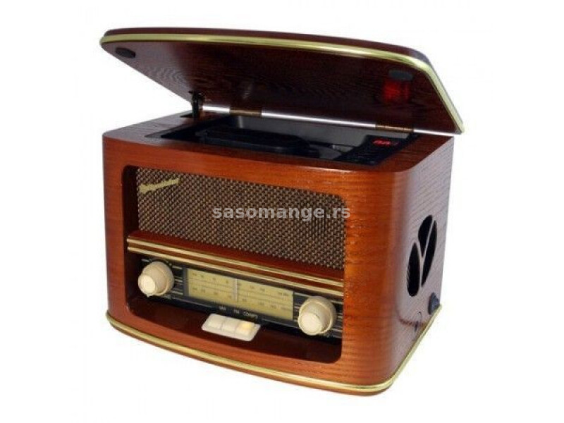 Roadstar hra1500 radio sa drvenim kućištem