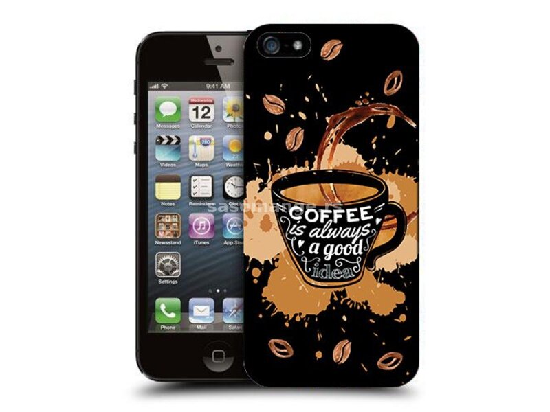 Futrola za iPhone 5/SE leđa UTK Print - dobra kafa