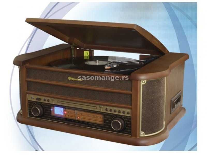 ROADSTAR Gramofon HIF1993/BT/ braon