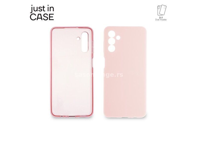 JUST IN CASE 2u1 Extra case MIX paket pink za A04 s