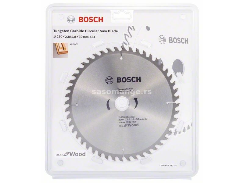 .List kružne testere Eco for wood Bosch 2608644382