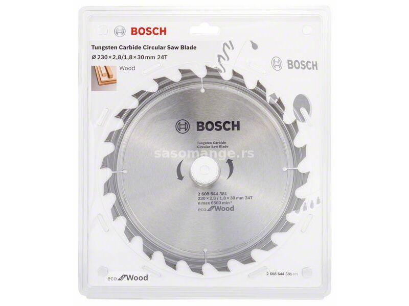 .List kružne testere Eco for wood Bosch 2608644381