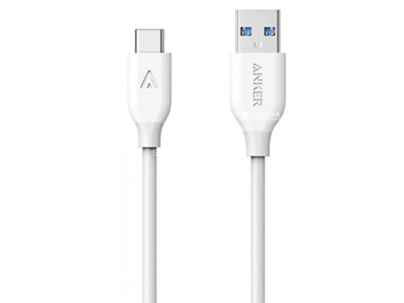 ANKER USB Kabl PowerLine Select 0,9m USB-A to USB-C (Bela)