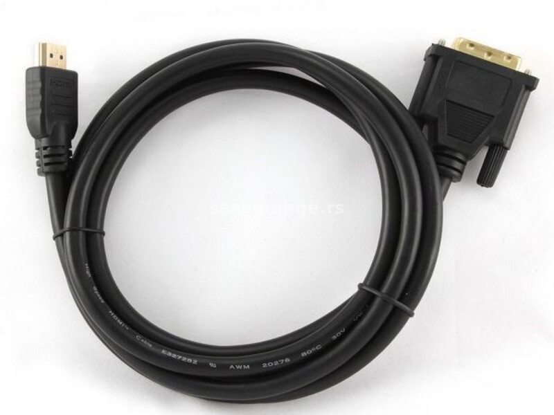 CC-HDMI-DVI-6 Gembird HDMI to DVI male-male kabl 1,8m