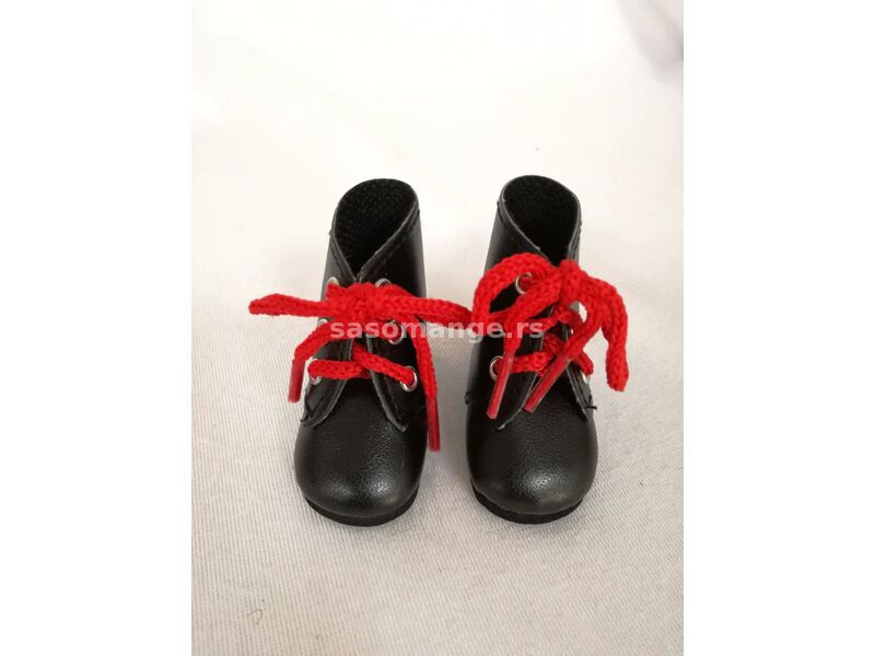 PAOLA REINA Duboke cipele crne za lutke od 32 cm