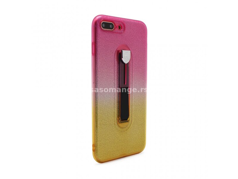 Futrola za iPhone 7 Plus/8 Plus leđa C. Finger ring-pink-žut