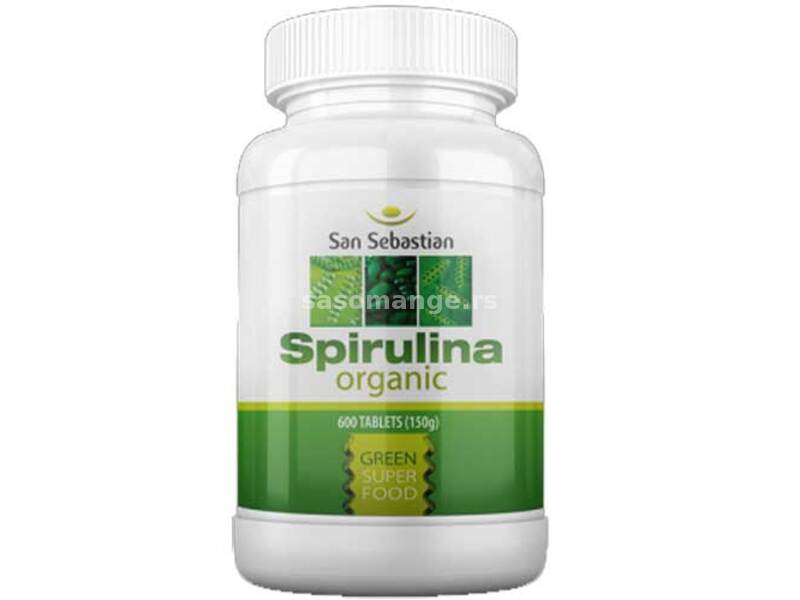 San Sebastian Spirulina 150g 600 tableta