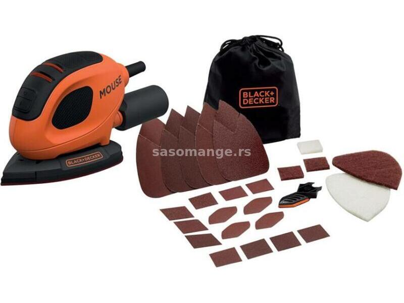 Black &amp; Decker delta šlajferica BEW230BC-QS, 55W, 110x110mm