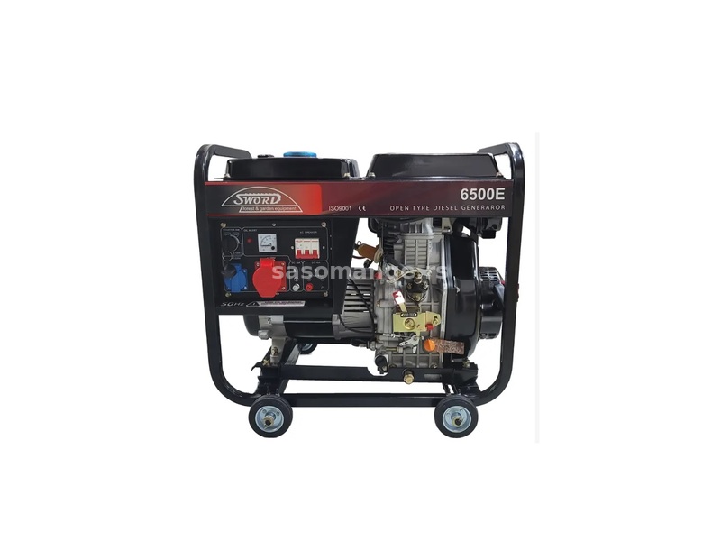 Dizel agregat (Generator) 6500E sa elektrostartom SWORD