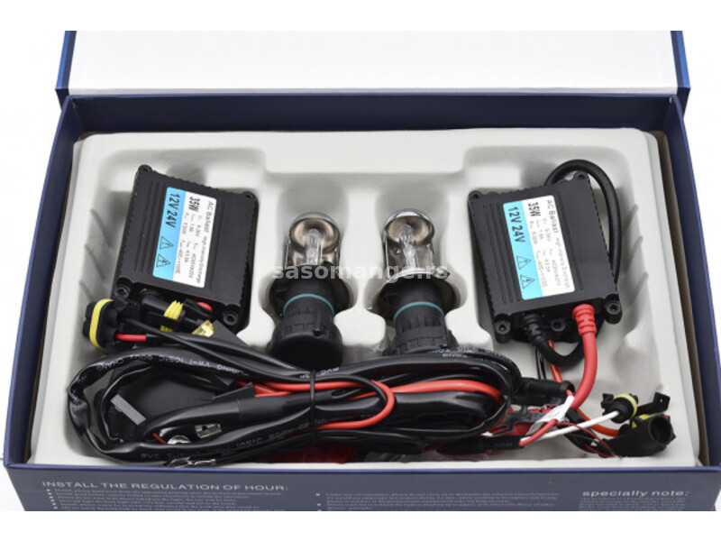 Xenon HID Kit H4 12V/24V 35W komplet