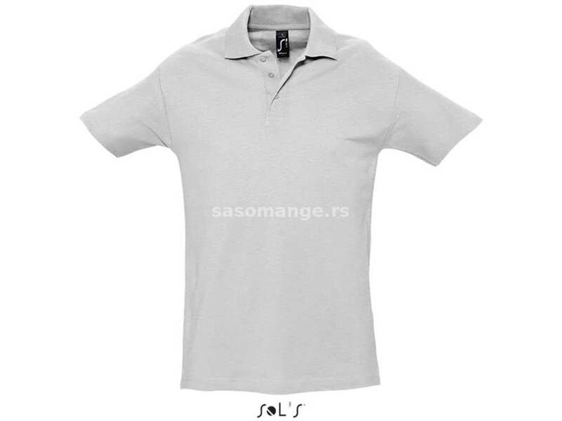 Sols Polo majica za muškarce Spring II Ash veličina S 11362